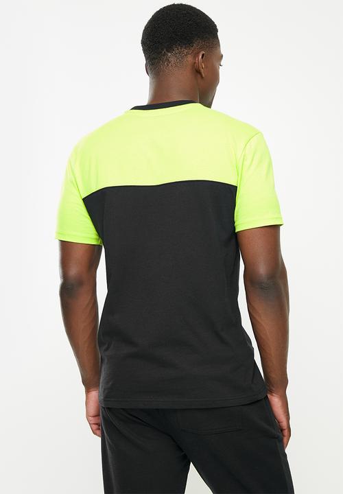 POLO - Men sport logo short sleeve tee - black