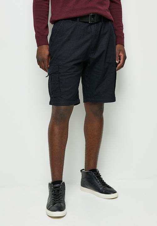 Lark & Crosse - Gordo zip-off cargo pants - black