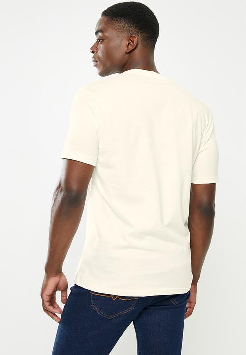 POLO - Men pjc reflective short sleeve tee - ecru