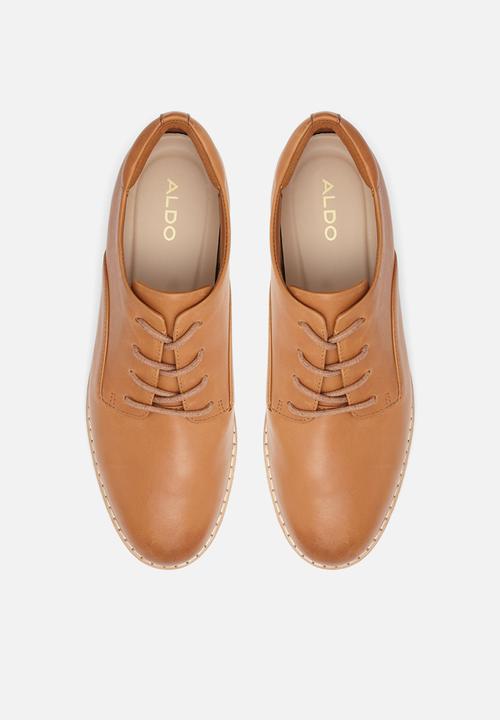ALDO - Cerquedaflex leather oxford - 220 cognac