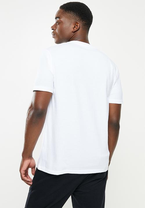 POLO - Men sport logo short sleeve tee - white