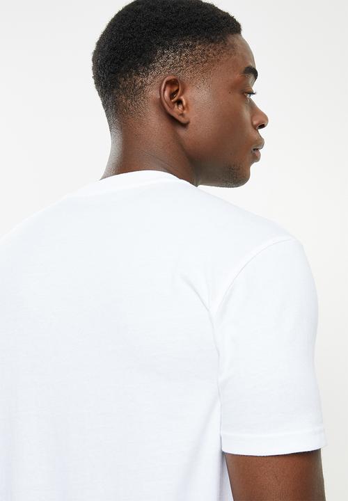 POLO - Men sport logo short sleeve tee - white