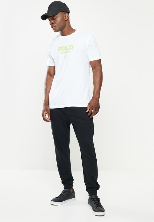 POLO - Men sport logo short sleeve tee - white