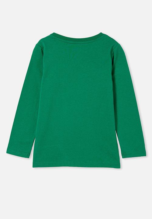 Cotton On - Max long sleeve tee - pickles & colorado dino crest
