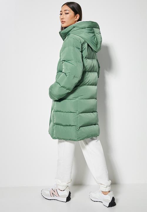 Superbalist - Midi puffer - new sage