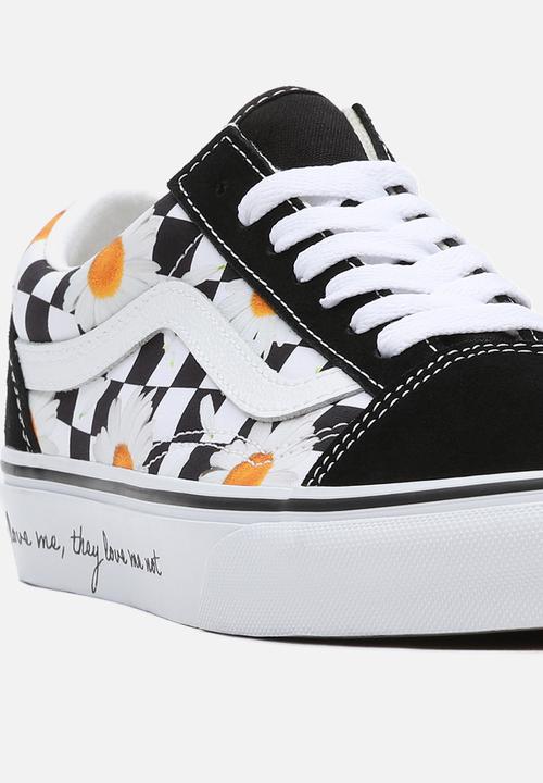 Vans - Ua old skool - (love me/ love me not) daisy/true white