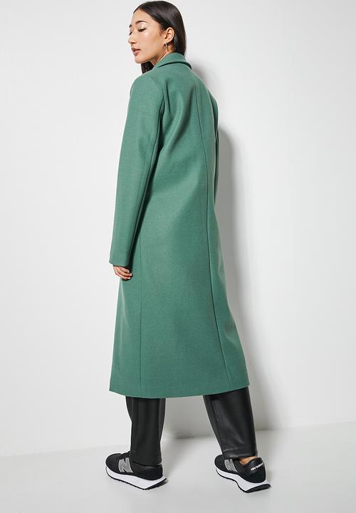 Superbalist - Double breasted coat - sage