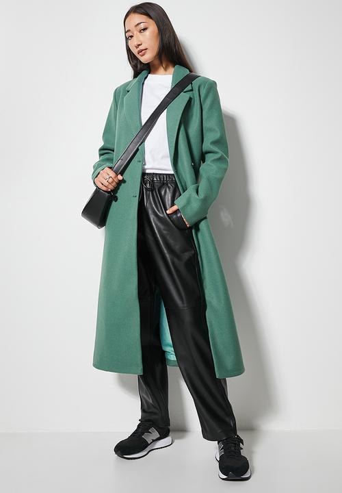 Superbalist - Double breasted coat - sage