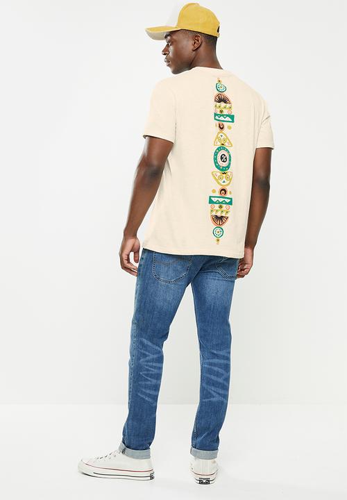 Holmes Bro's - Tooty fruity t-shirt - bone slub