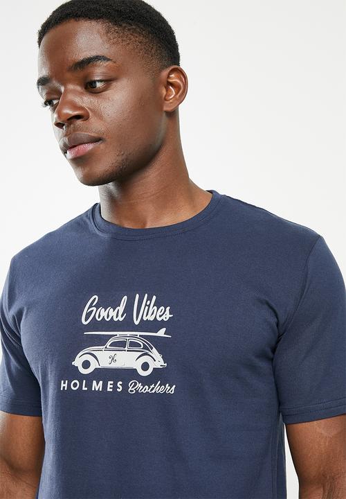 Holmes Bro's - Cruising t-shirt - navy 