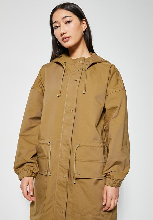 Superbalist - Water resistant parka - tan 