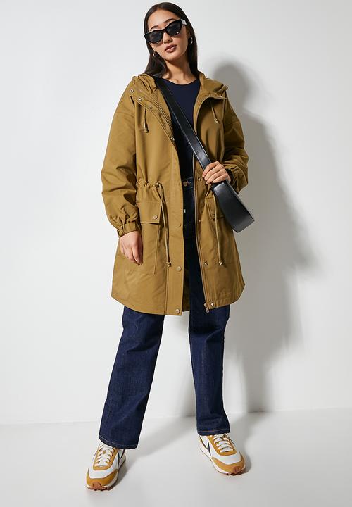 Superbalist - Water resistant parka - tan 