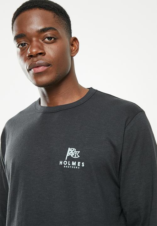 Holmes Bro's - Flag long sleeve t-shirt - pirate slub