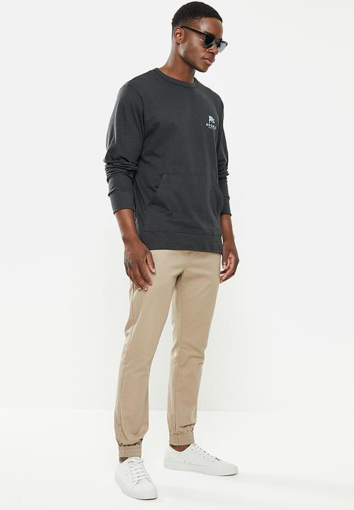 Holmes Bro's - Flag long sleeve t-shirt - pirate slub
