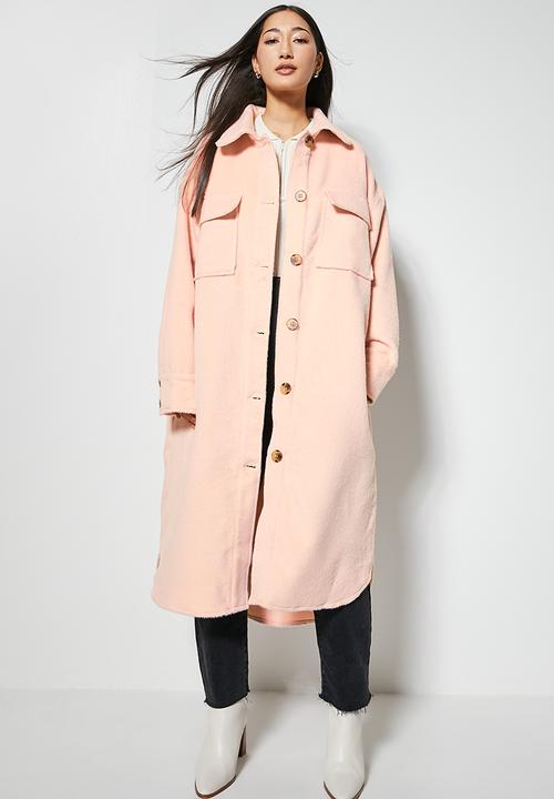 Superbalist - Midi overshirt - ecru