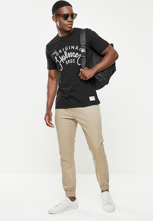Holmes Bro's - Original holmes t-shirt - black