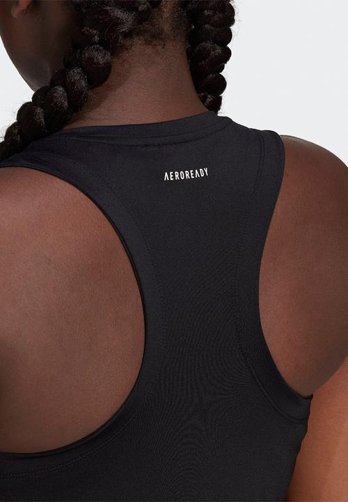 adidas Performance - Maternity tank top - black/white