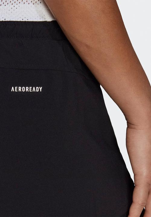 adidas Performance - W 2in1 perfomance shorts - black/white