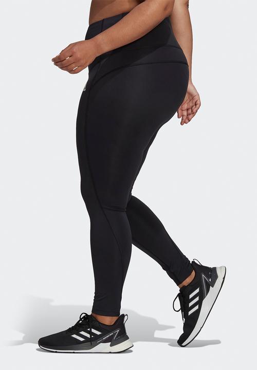 adidas Performance - Plus w fb tights - black/white