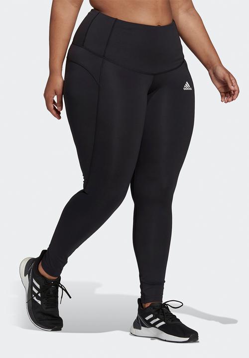 adidas Performance - Plus w fb tights - black/white