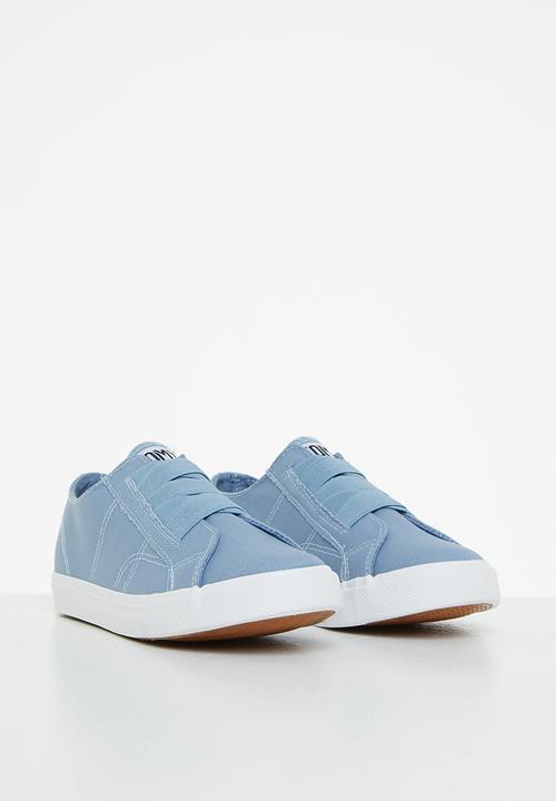 TOMY - Girls elastic slip on - blue