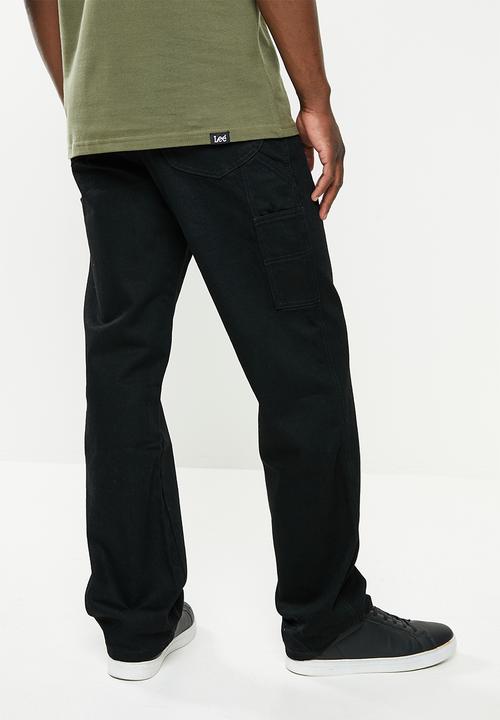 Lee  - Boss of the road relaxed fit carpenter jeans - black