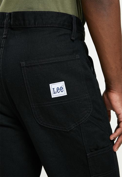 Lee  - Boss of the road relaxed fit carpenter jeans - black