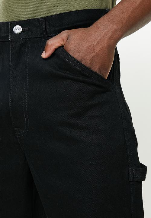 Lee  - Boss of the road relaxed fit carpenter jeans - black