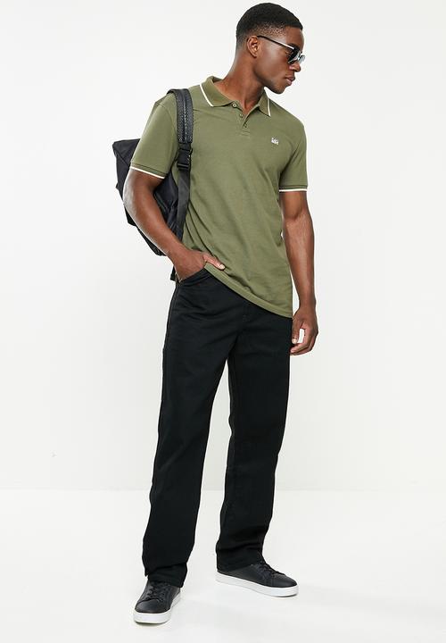 Lee  - Boss of the road relaxed fit carpenter jeans - black