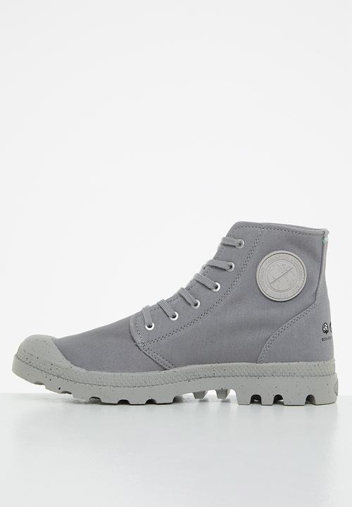 Palladium - Pampa  hi organic ii - grey flannel