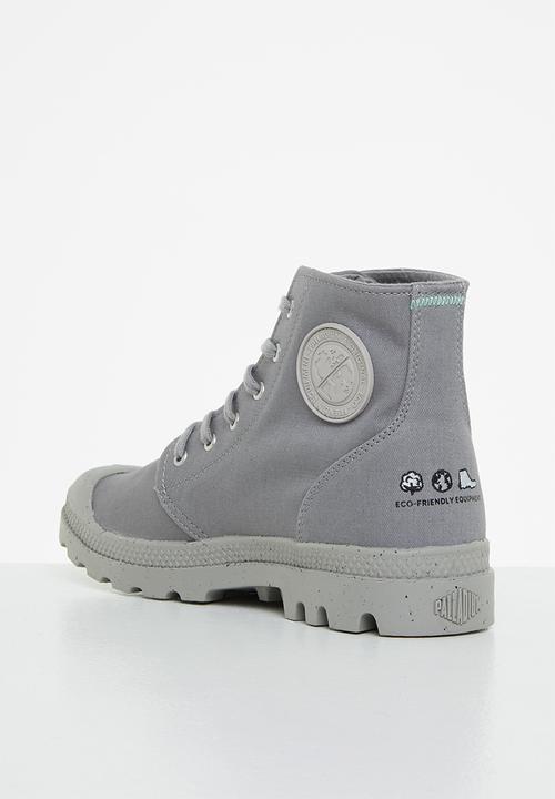Palladium - Pampa  hi organic ii - grey flannel
