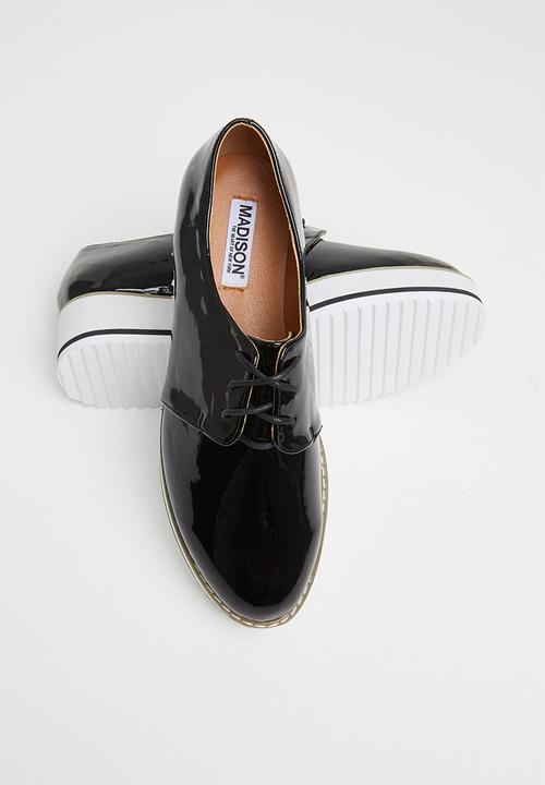 Madison® - Maeve flatform derby - black 