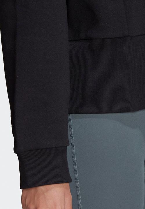 adidas Performance - Studio sweat top - black/white