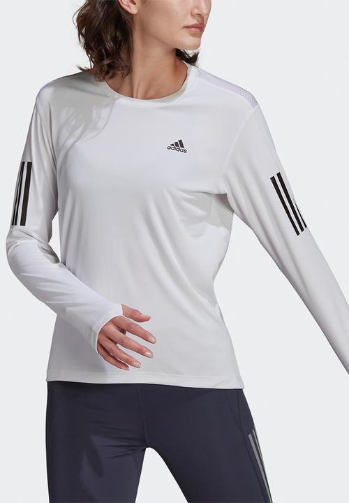 adidas Performance - Otr log sleeve tee - white