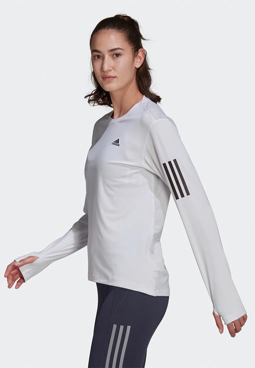 adidas Performance - Otr log sleeve tee - white