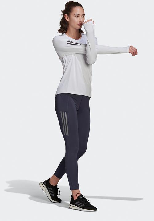 adidas Performance - Otr log sleeve tee - white