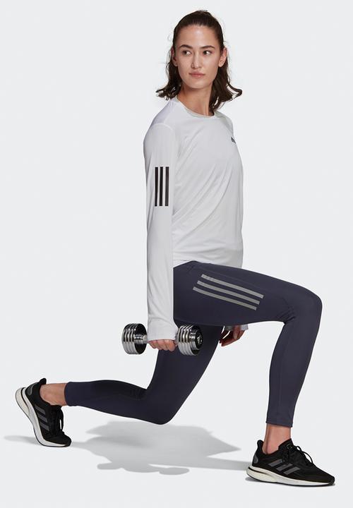 adidas Performance - Otr log sleeve tee - white