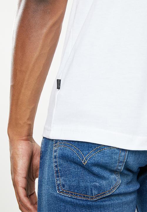 Rip Curl - Classic icon tee - white