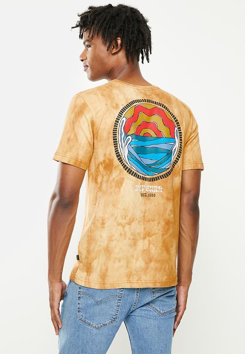 Rip Curl - Rays & tubed tee - camel spectra