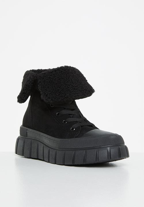 Footwork - Betsa chunky hiking boot - black