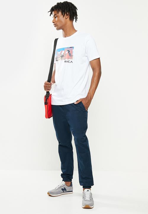 RVCA - Balance box short sleeve - white