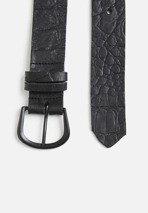 Superbalist - Miranda leather belt - black