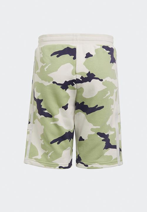adidas Originals - Shorts - orbit grey, magic lime & shadow navy