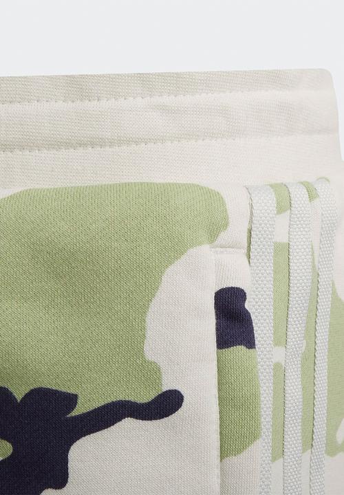 adidas Originals - Shorts - orbit grey, magic lime & shadow navy