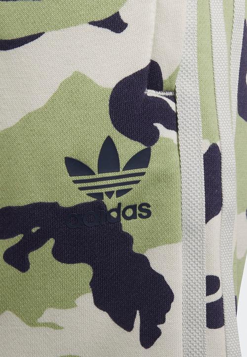 adidas Originals - Shorts - orbit grey, magic lime & shadow navy
