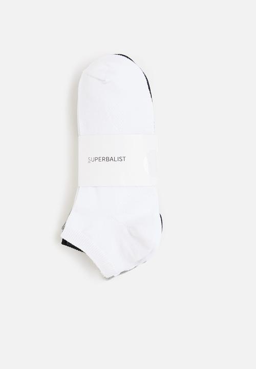 Superbalist - 3 pack ankle socks - navy