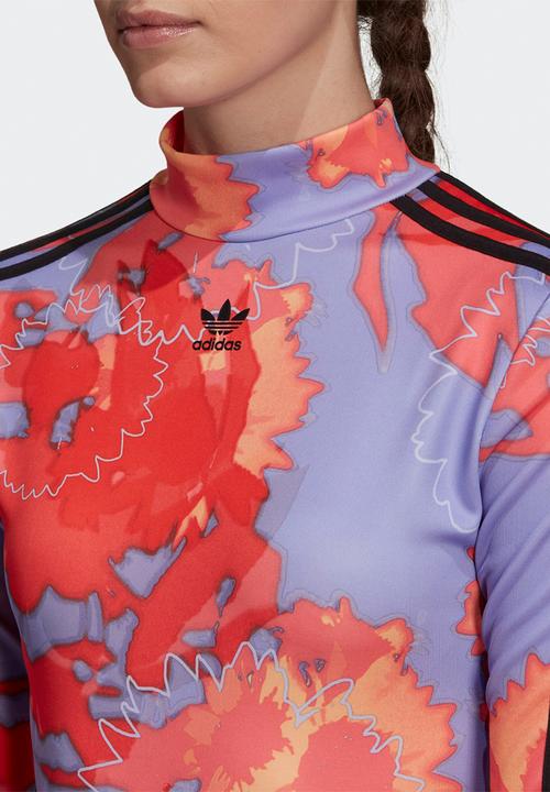 adidas Originals - Graphic bodysuit - multi/light purple