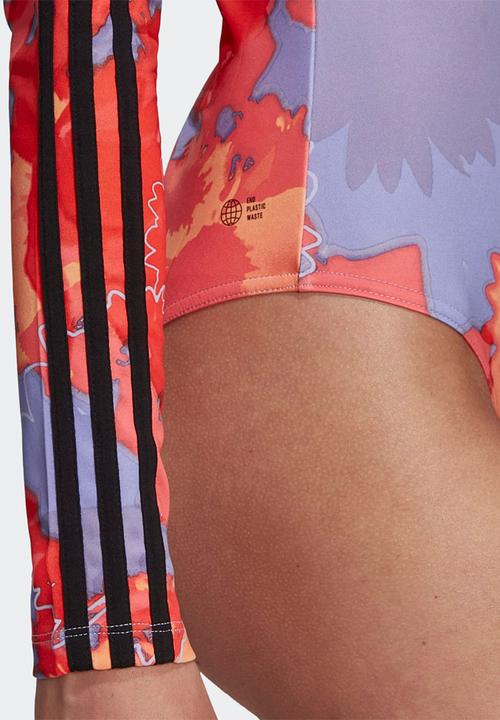 adidas Originals - Graphic bodysuit - multi/light purple
