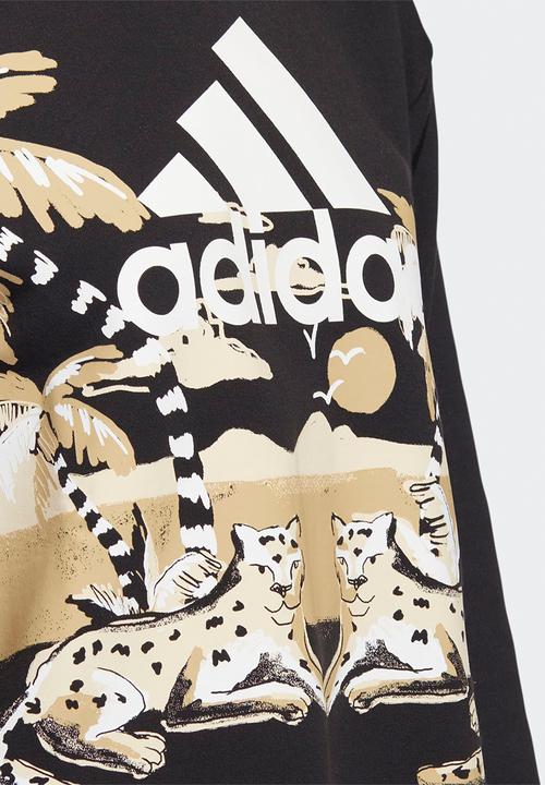 adidas Performance - W farm g crew neck sweat - black