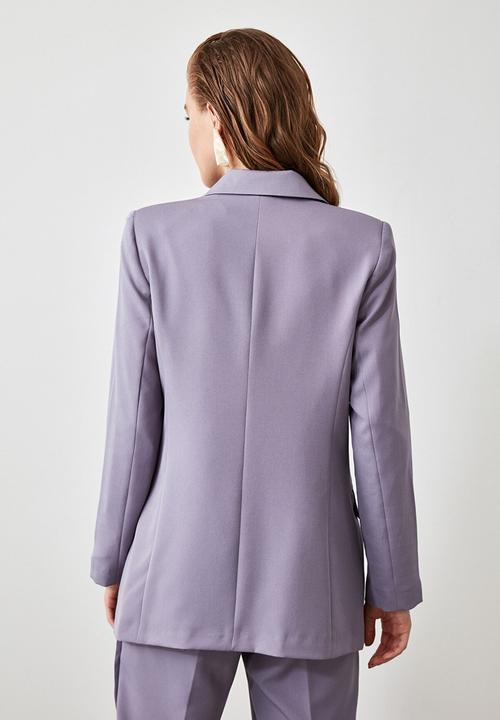 Trendyol - Buttoned jacket - lilac